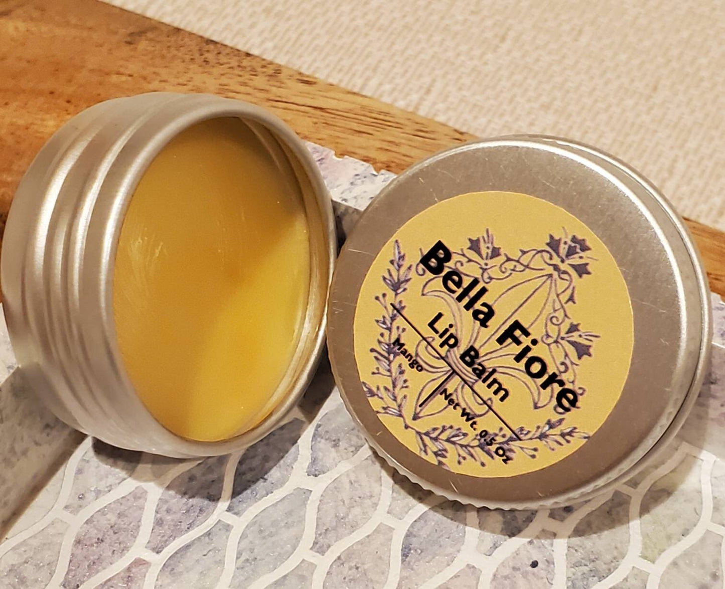 All Natural Mango Lip Balm, 0.5oz