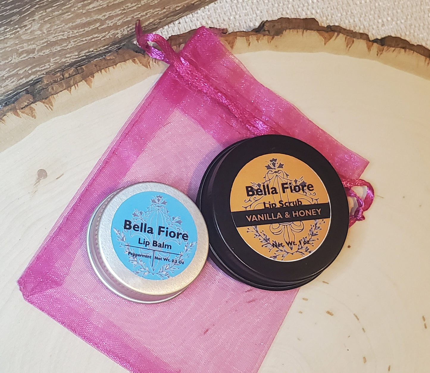 Lip set (lip balm & lip scrub)