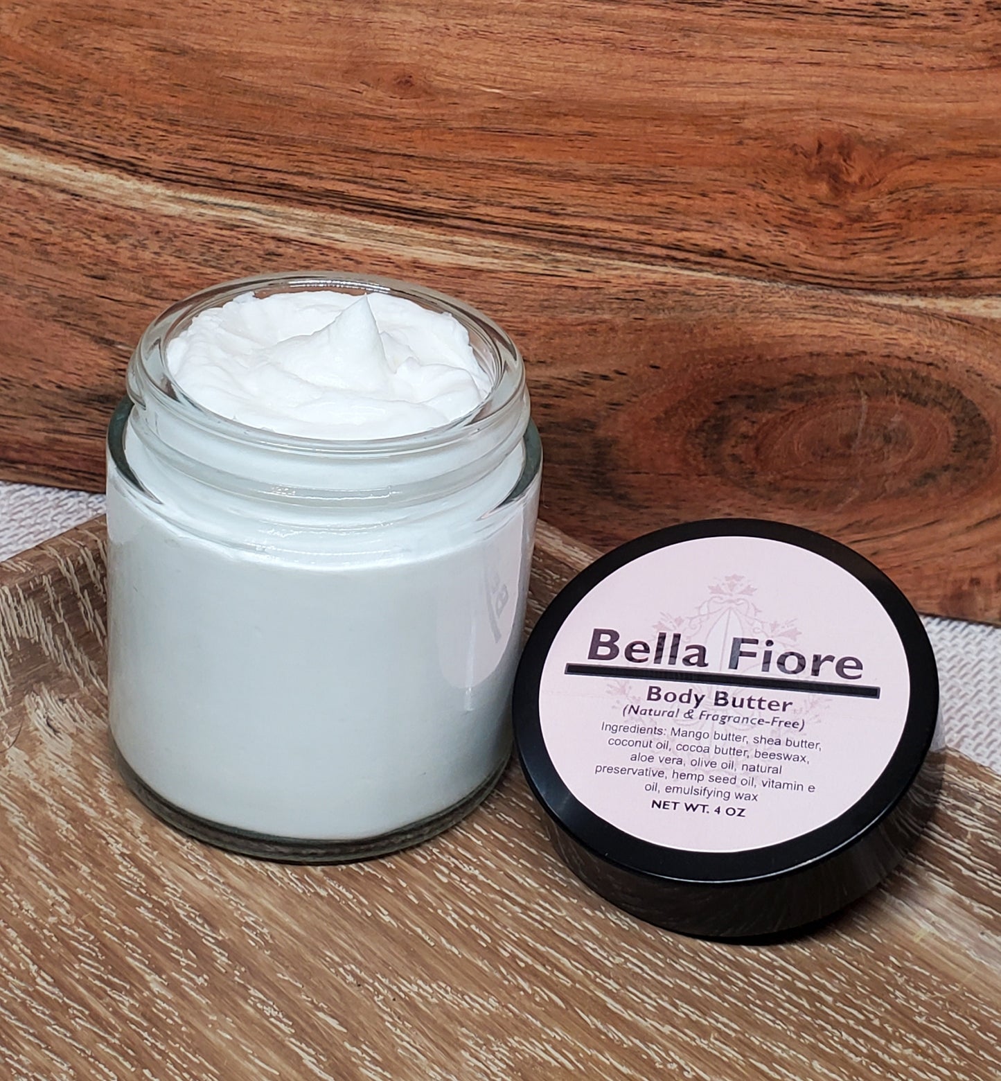 Unscented Body butter, 4oz