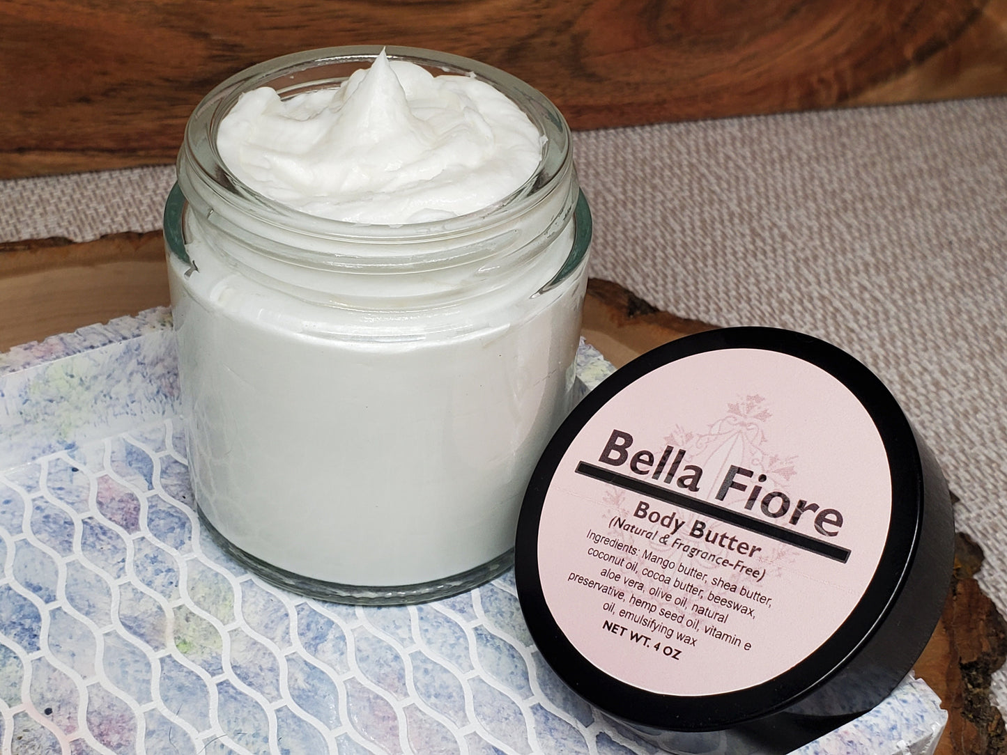 Unscented Body butter, 4oz