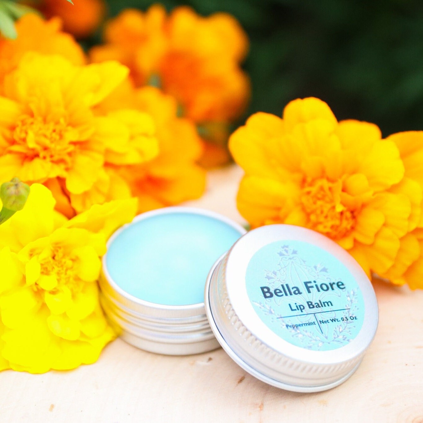 All Natural Peppermint Lip Balm, 0.5oz