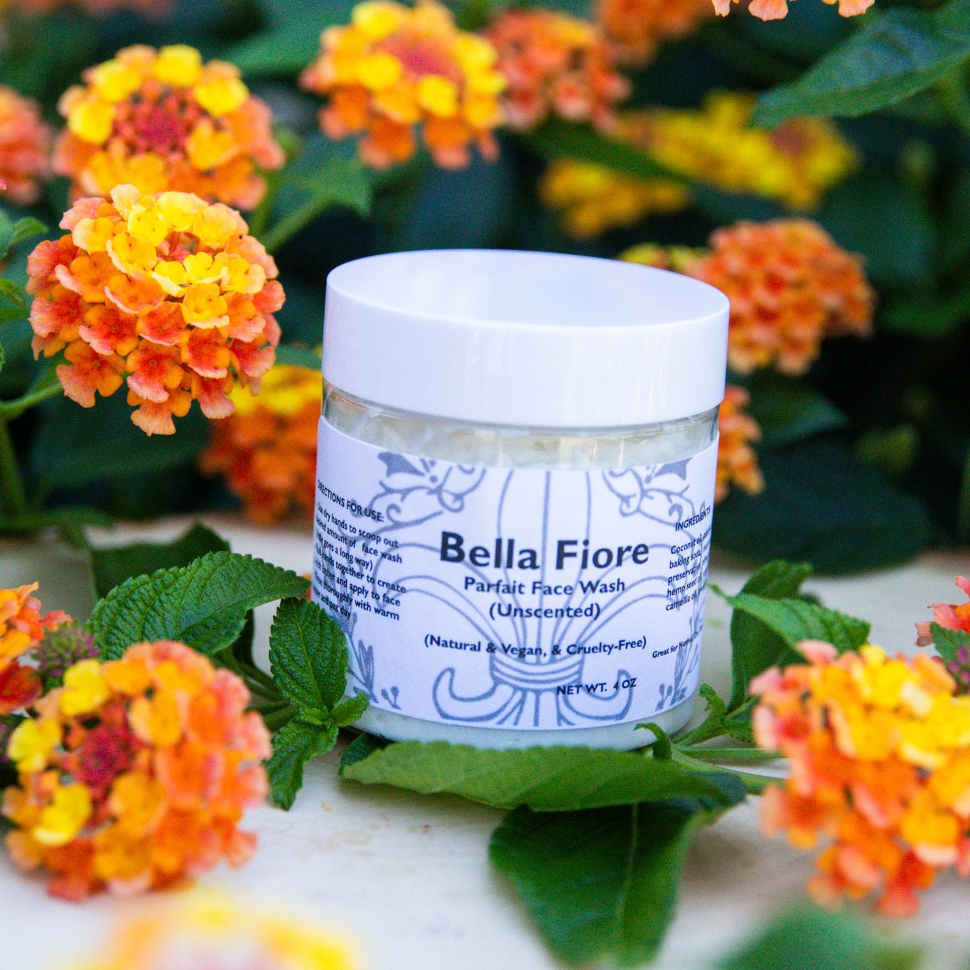 Unscented Parfait Face Wash, 4oz