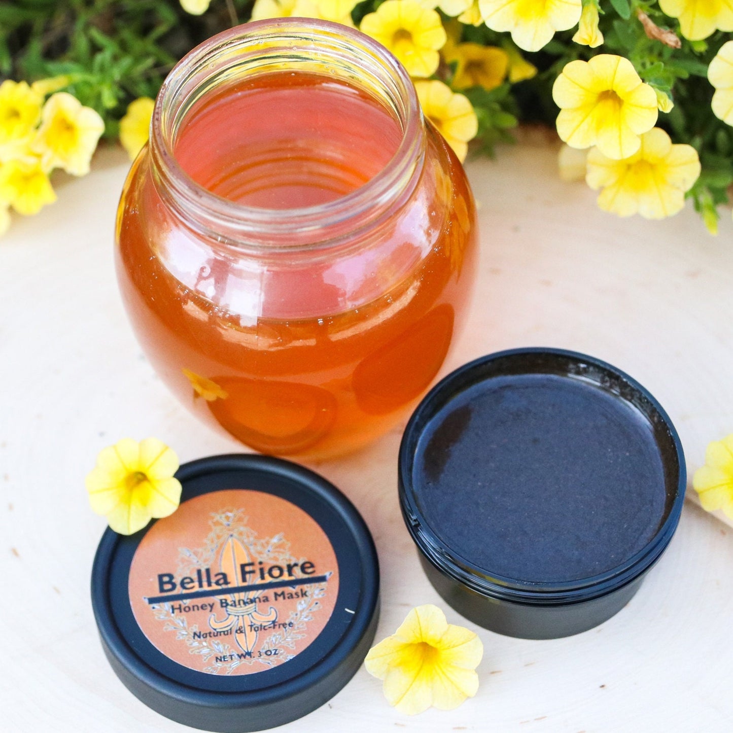 Honey Banana mask, 3oz