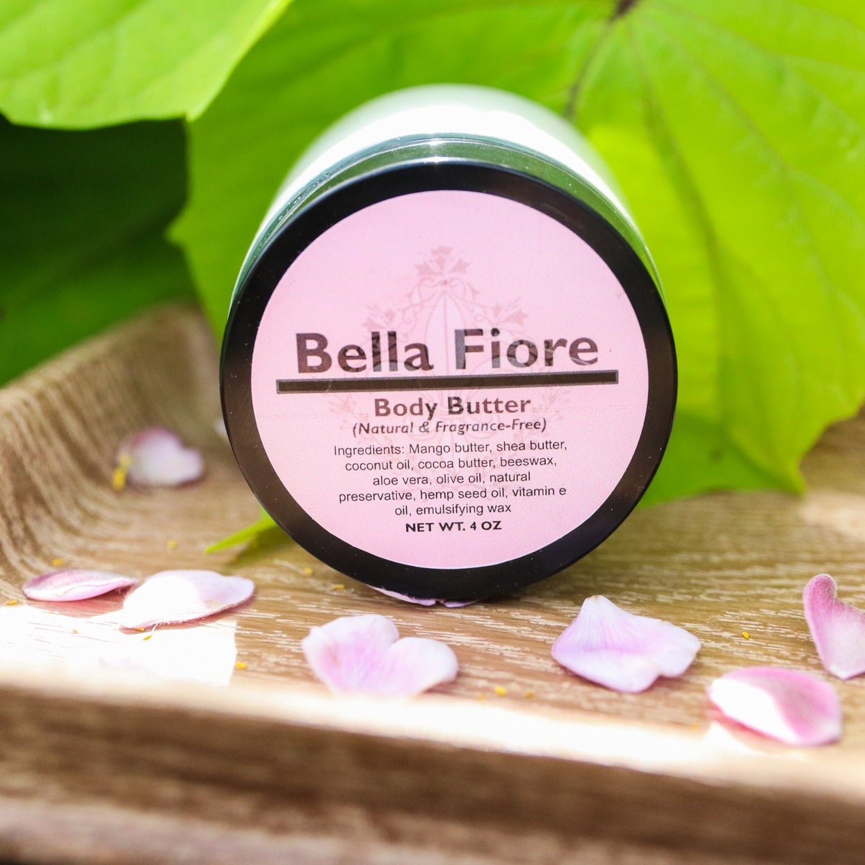 Unscented Body butter, 4oz