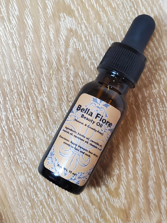 Unscented Face Beauty Oil, 15 ml